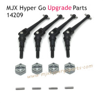 MJX Hyper Go 14209 Upgrade Parts Front Bone Dog Shaft Silver