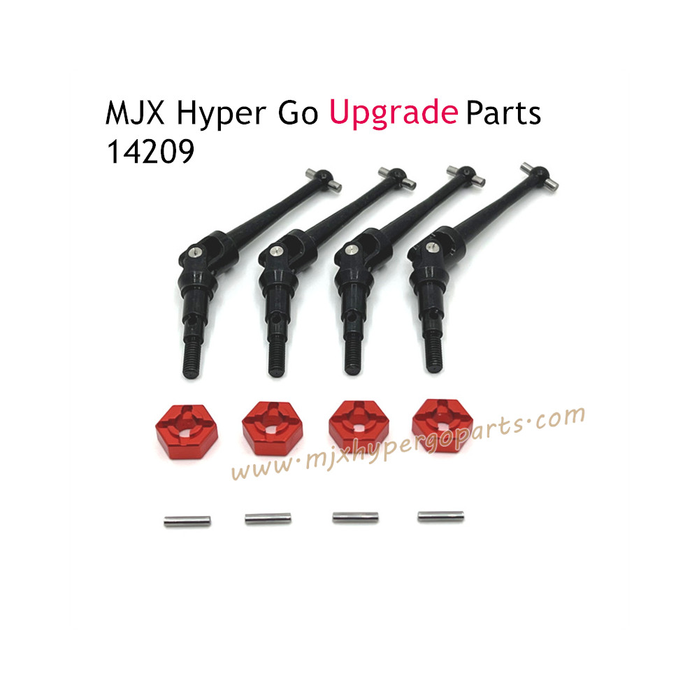 MJX Hyper Go 14209 Upgrade Parts Front Bone Dog Shaft Red MJX Hyper Go 14209 Upgrade Parts Front Bone Dog Shaft Red