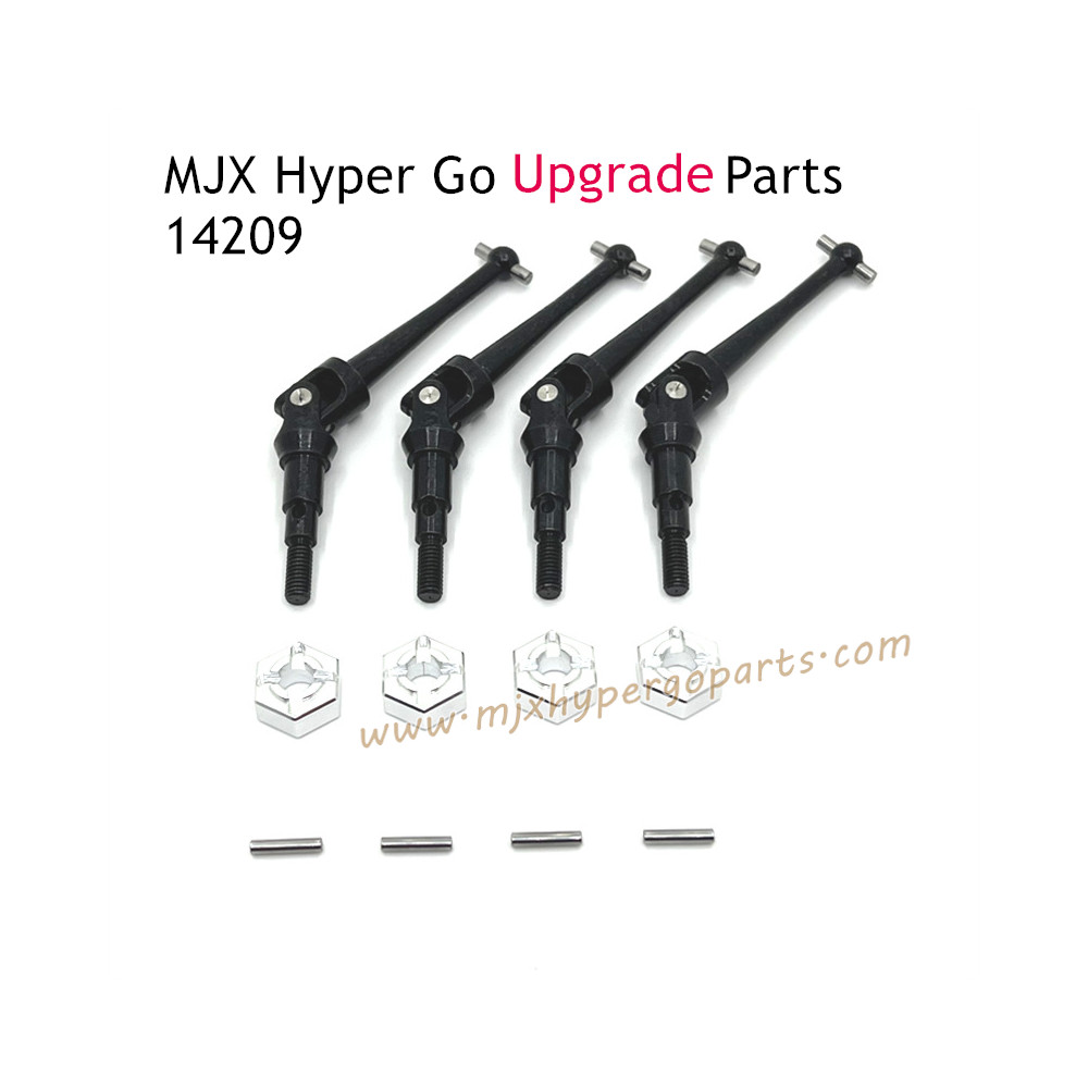 MJX Hyper Go 14209 Upgrade Parts Front Bone Dog Shaft Silver MJX Hyper Go 14209 Upgrade Parts Front Bone Dog Shaft Silver