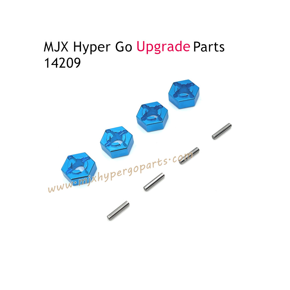 MJX Hyper Go 14209 Upgrade Parts 12MM Hex Blue MJX Hyper Go 14209 Upgrade Parts 12MM Hex Blue