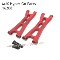 MJX Hyper Go 16208 RC Car Upgrade Parts Rear Lower Swing Arm Kit Red