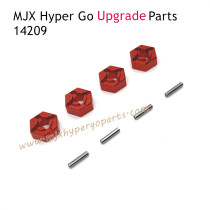 MJX Hyper Go 14209 Upgrade Parts 12MM Hex Red