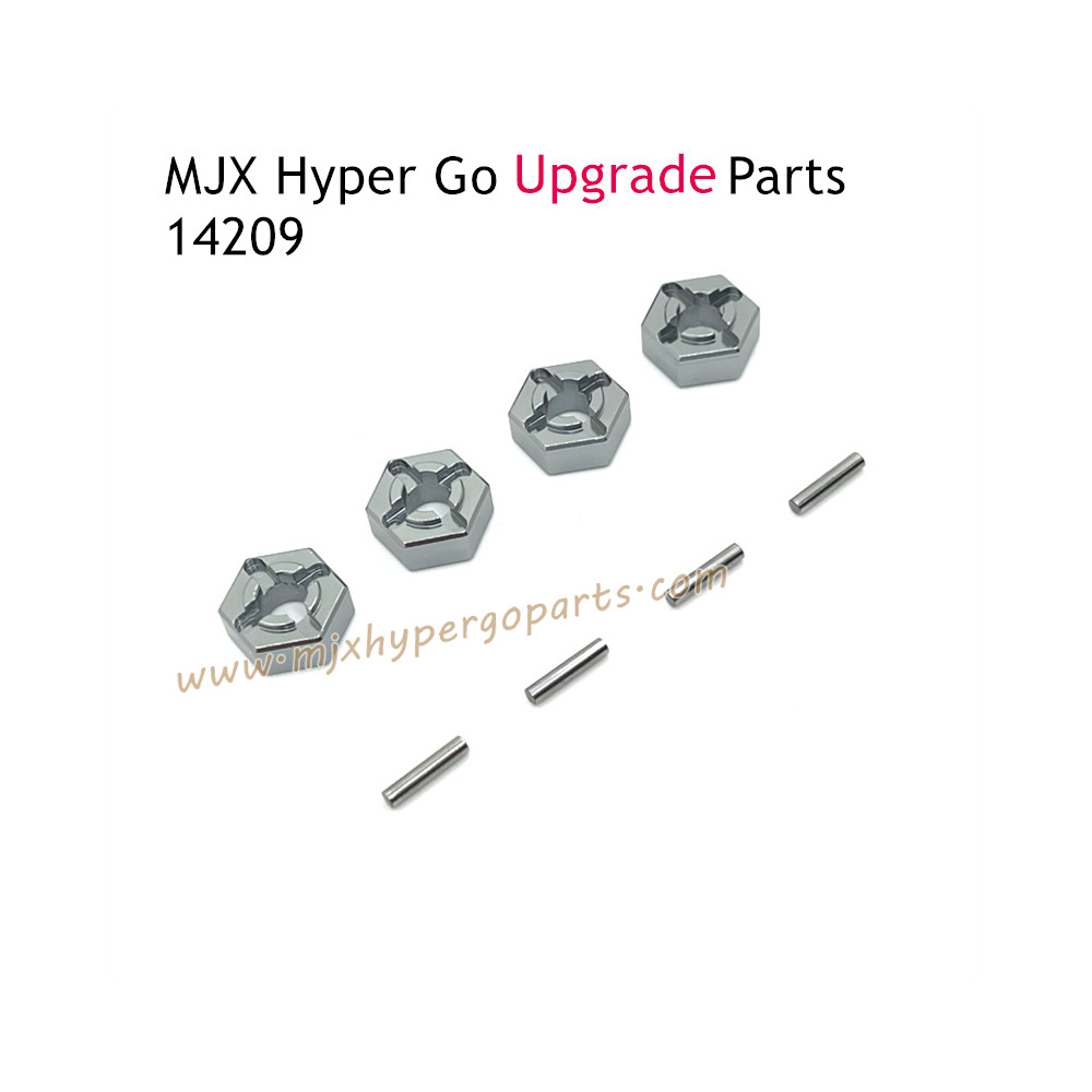 MJX Hyper Go 14209 Upgrade Parts 12MM Hex Gray MJX Hyper Go 14209 Upgrade Parts 12MM Hex Gray
