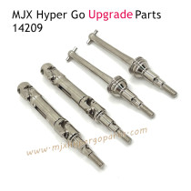 MJX Hyper Go 14209 Upgrade Parts Front and Rear Transmission Shaft Silver