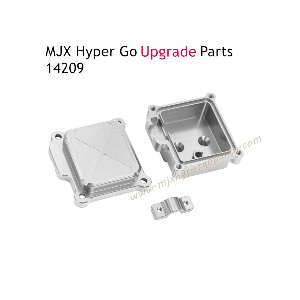 MJX Hyper Go 14209 Upgrade Parts Metal Box for ESC Silver MJX Hyper Go 14209 Upgrade Parts Metal Box for ESC Silver