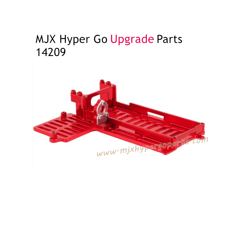 MJX Hyper Go 14209 Upgrade Parts Metal Bottom Plate of Battery Seat Red MJX Hyper Go 14209 Upgrade Parts Metal Bottom Plate of Battery Seat Red