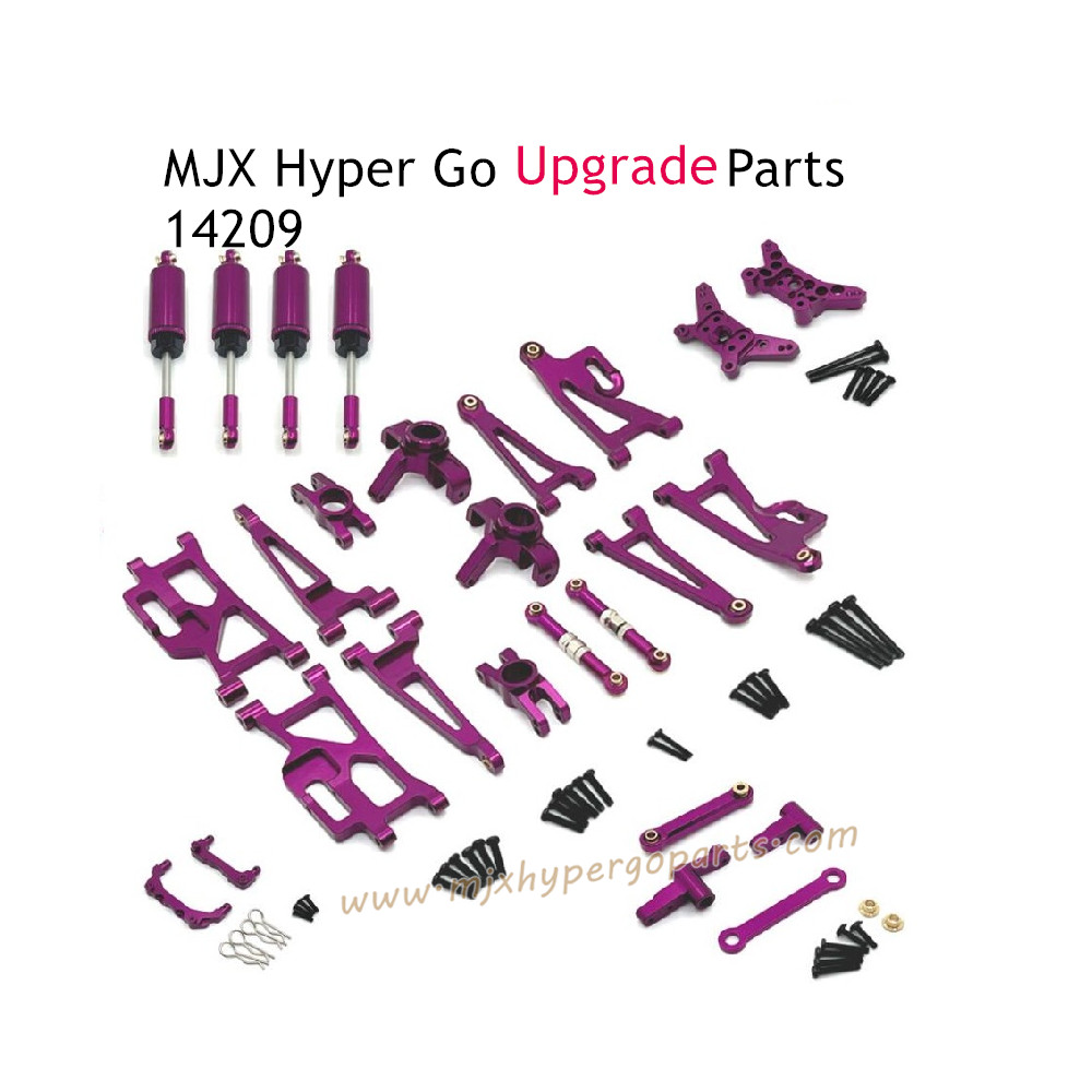 MJX Hyper Go 14209 Upgrade Parts List Purple