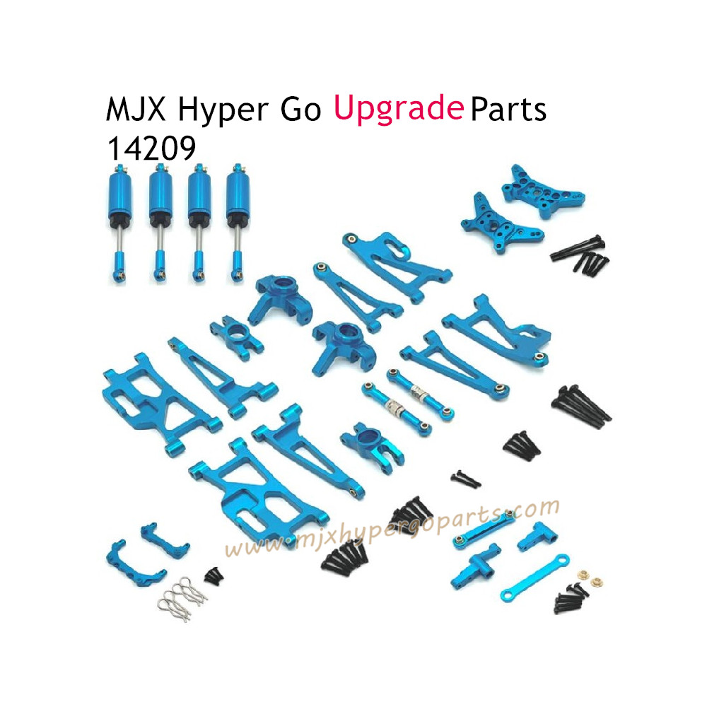 MJX Hyper Go 14209 Upgrade Parts List Blue MJX Hyper Go 14209 Upgrade Parts List Blue