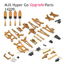 MJX Hyper Go 14209 Upgrade Parts List Gold