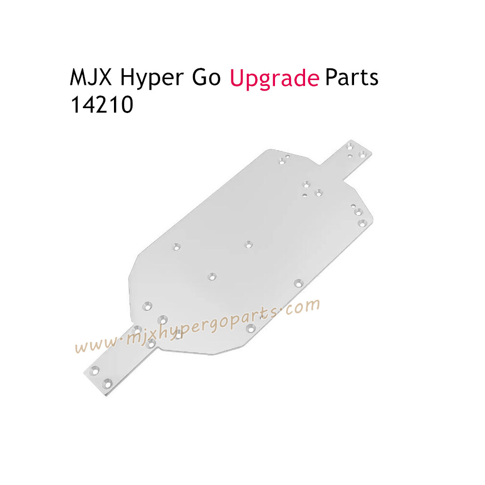 MJX Hyper Go 14210 Upgrade Parts Metal Bottom Plate Silver MJX Hyper Go 14210 Upgrade Parts Metal Bottom Plate Silver