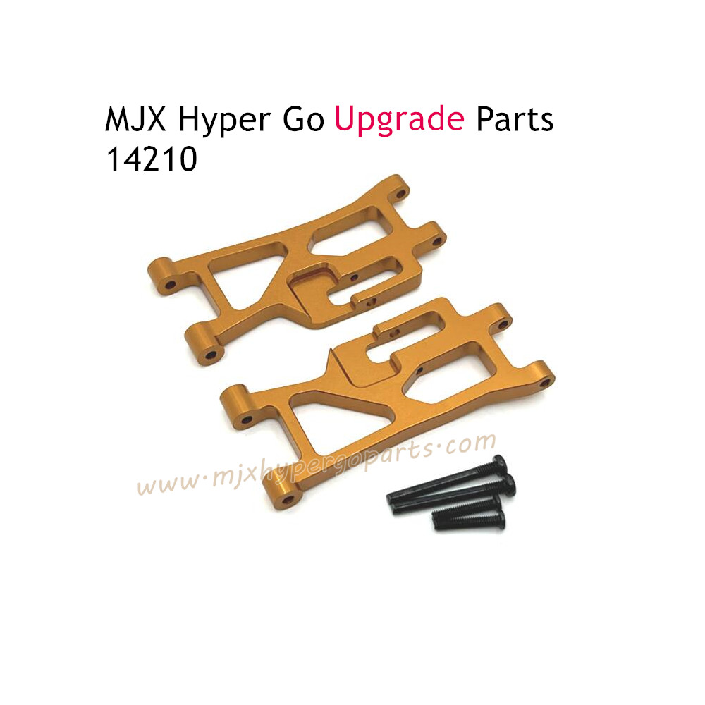 MJX Hyper Go 14210 Upgrade Parts Rear Lower Swing Arm Gold MJX Hyper Go 14210 Upgrade Parts Rear Lower Swing Arm Gold