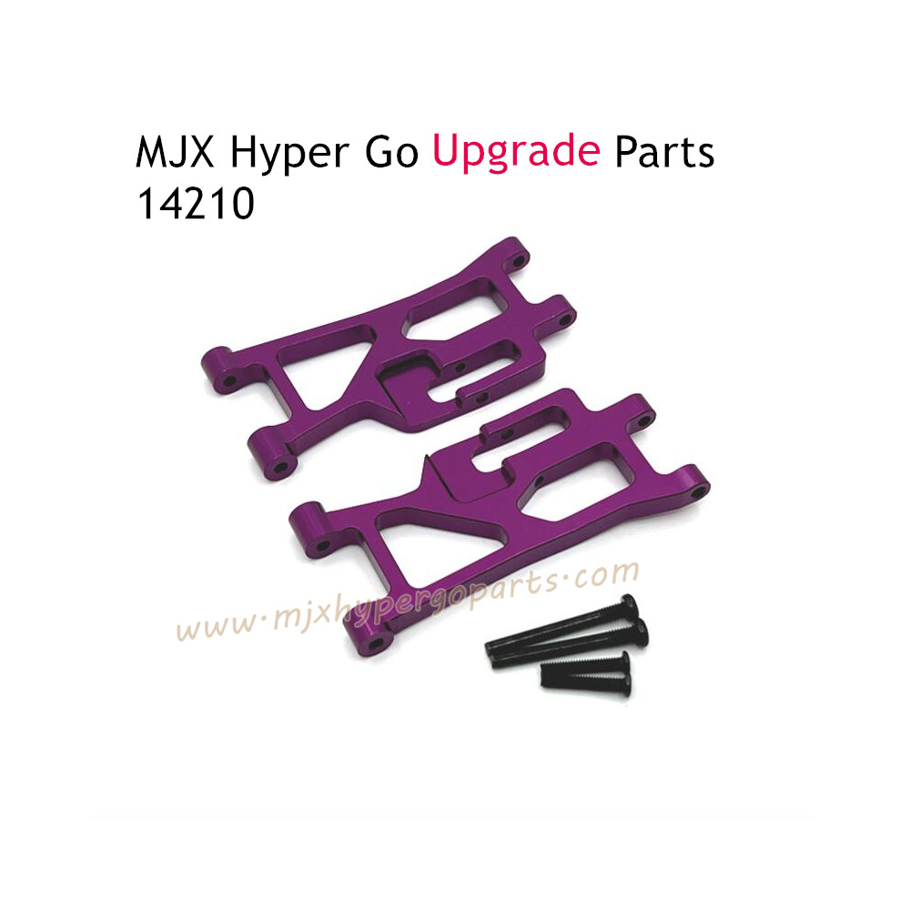 MJX Hyper Go 14210 Upgrade Parts Rear Lower Swing Arm Purple MJX Hyper Go 14210 Upgrade Parts Rear Lower Swing Arm Purple