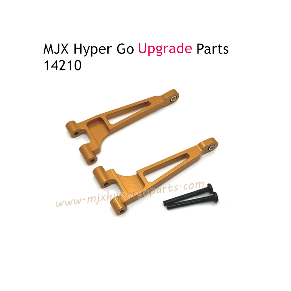 MJX Hyper Go 14210 Upgrade Parts Rear Upper Swing Arm Gold MJX Hyper Go 14210 Upgrade Parts Rear Upper Swing Arm Gold