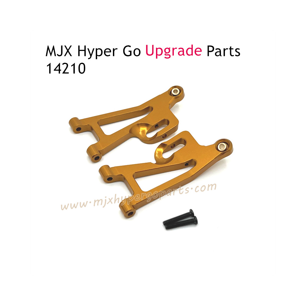 MJX Hyper Go 14210 Upgrade Parts Front Lower Swing Arm Gold MJX Hyper Go 14210 Upgrade Parts Front Lower Swing Arm Gold
