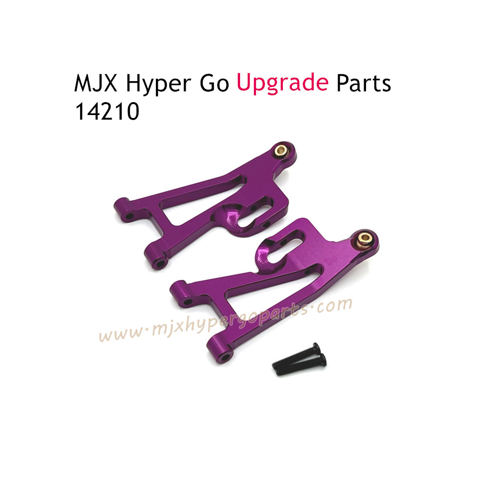 MJX Hyper Go 14210 Upgrade Parts Front Lower Swing Arm purple MJX Hyper Go 14210 Upgrade Parts Front Lower Swing Arm purple