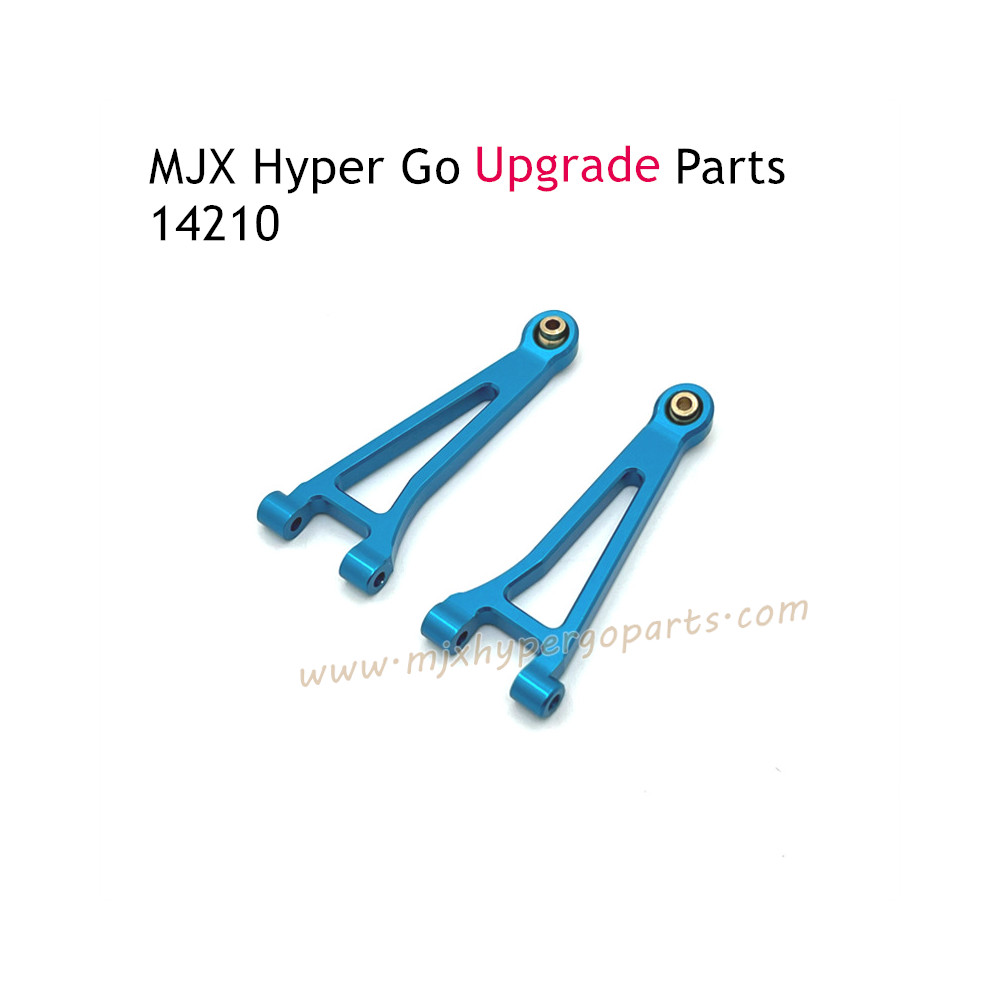 MJX Hyper Go 14210 Upgrade Parts Front Upper Swing Arm blue MJX Hyper Go 14210 Upgrade Parts Front Upper Swing Arm blue