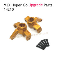 MJX Hyper Go 14210 Upgrade Parts Front Steering Cups Gold