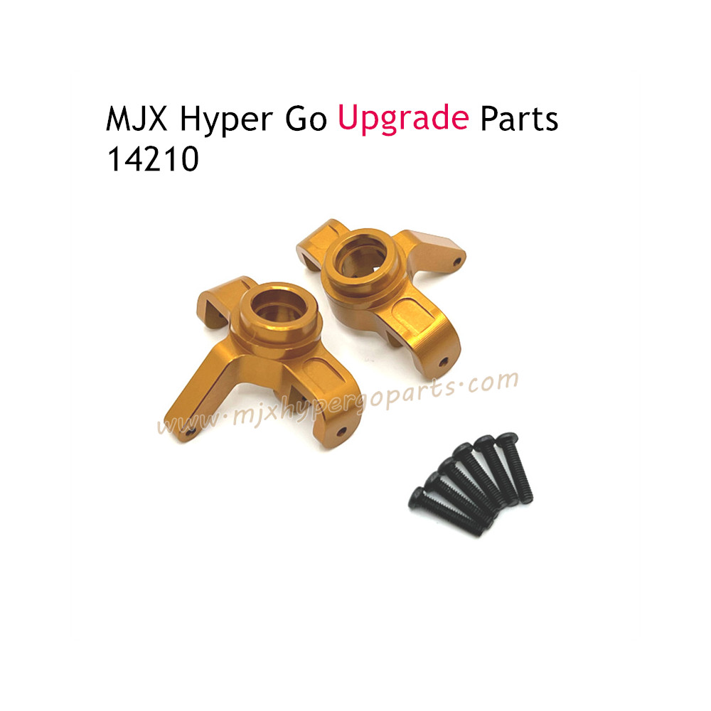 MJX Hyper Go 14210 Upgrade Parts Front Steering Cups Gold MJX Hyper Go 14210 Upgrade Parts Front Steering Cups Gold