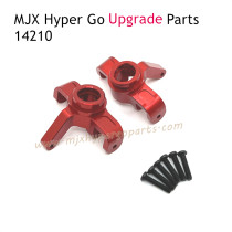 MJX Hyper Go 14210 Upgrade Parts Front Steering Cups Red