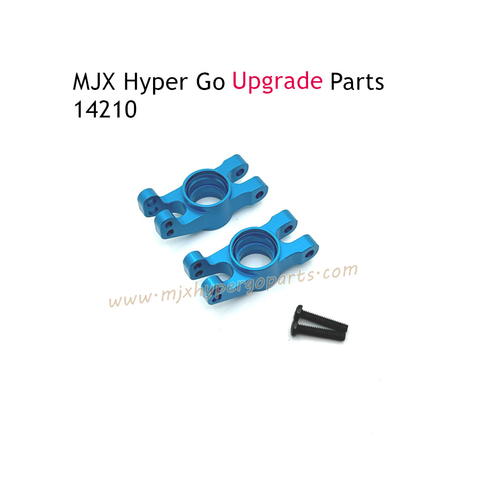 MJX Hyper Go 14210 Upgrade Parts Rear Wheel Cups Blue MJX Hyper Go 14210 Upgrade Parts Rear Wheel Cups Blue