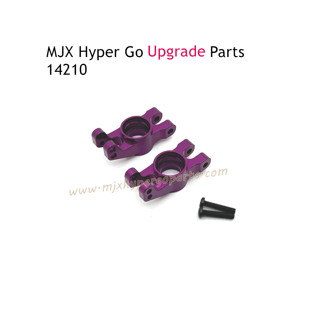 MJX Hyper Go 14210 Upgrade Parts Rear Wheel Cups Purple MJX Hyper Go 14210 Upgrade Parts Rear Wheel Cups Purple