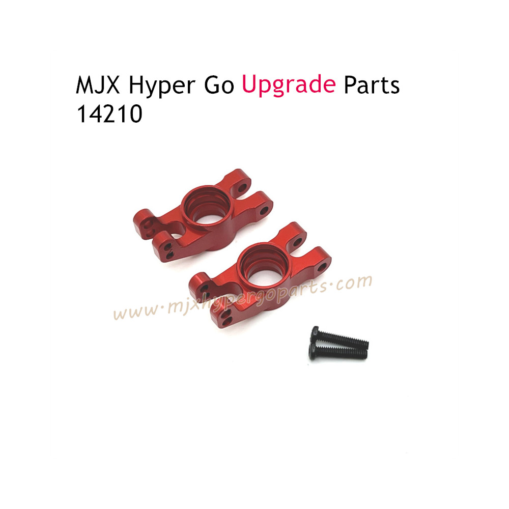 MJX Hyper Go 14210 Upgrade Parts Rear Wheel Cups Red MJX Hyper Go 14210 Upgrade Parts Rear Wheel Cups Red