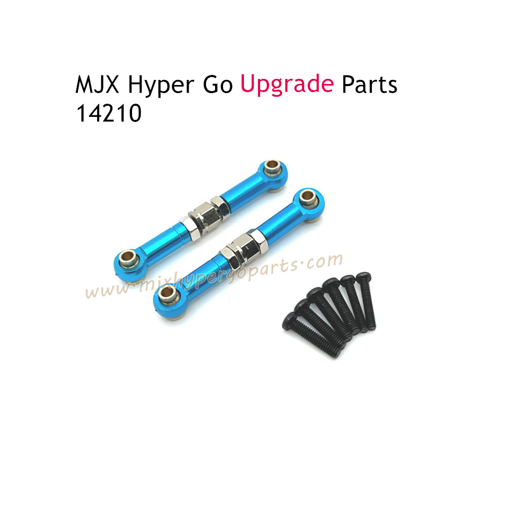 MJX Hyper Go 14210 Upgrade Parts Steering Connect Rods Kit Blue MJX Hyper Go 14210 Upgrade Parts Steering Connect Rods Kit Blue