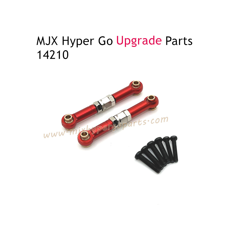 MJX Hyper Go 14210 Upgrade Parts Steering Connect Rods Kit Red MJX Hyper Go 14210 Upgrade Parts Steering Connect Rods Kit Red