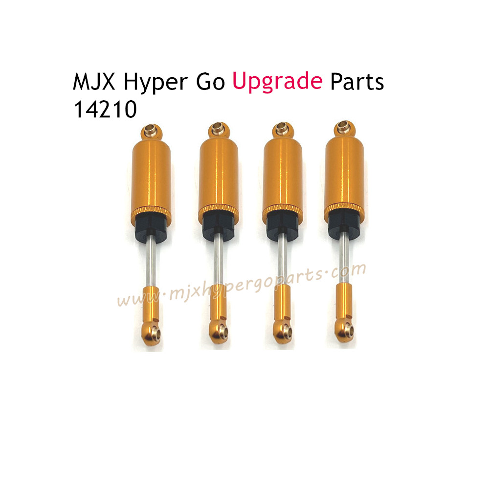 MJX Hyper Go 14210 Upgrade Parts Oil Shock Absorber Gold MJX Hyper Go 14210 Upgrade Parts Oil Shock Absorber Gold