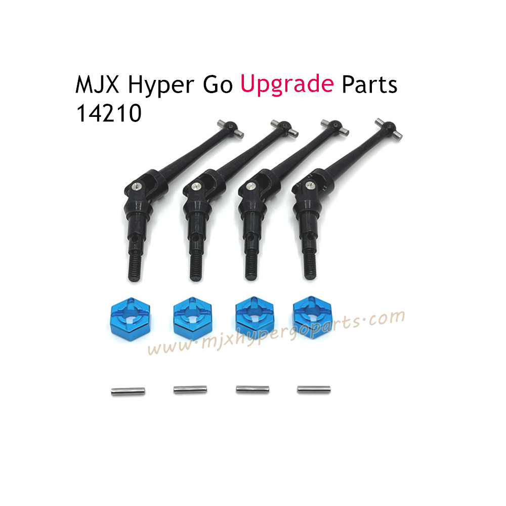 MJX Hyper Go 14210 Upgrade Parts Front Bone Dog Shaft Blue MJX Hyper Go 14210 Upgrade Parts Front Bone Dog Shaft Blue