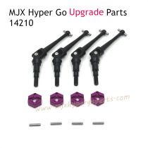 MJX Hyper Go 14210 Upgrade Parts Front Bone Dog Shaft Purple