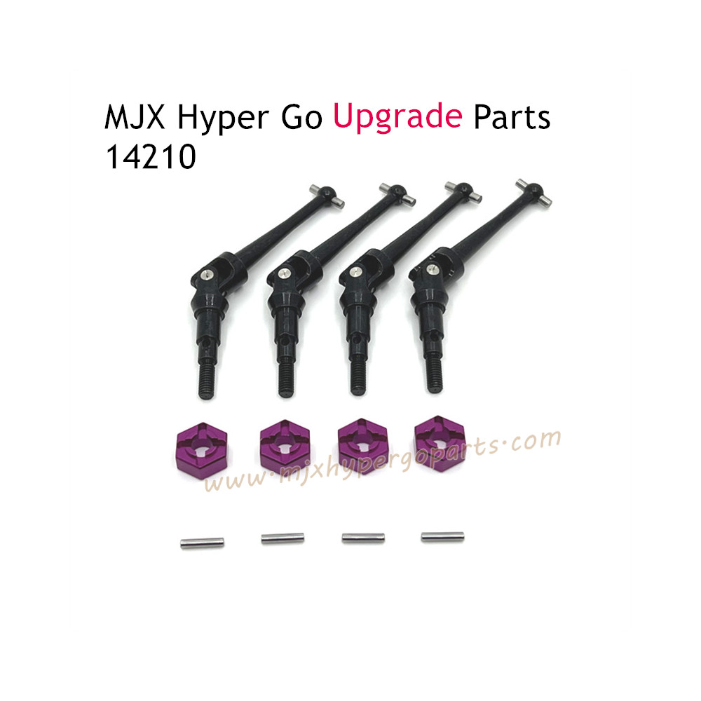 MJX Hyper Go 14210 Upgrade Parts Front Bone Dog Shaft Purple MJX Hyper Go 14210 Upgrade Parts Front Bone Dog Shaft Purple