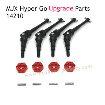 MJX Hyper Go 14210 Upgrade Parts Front Bone Dog Shaft Red