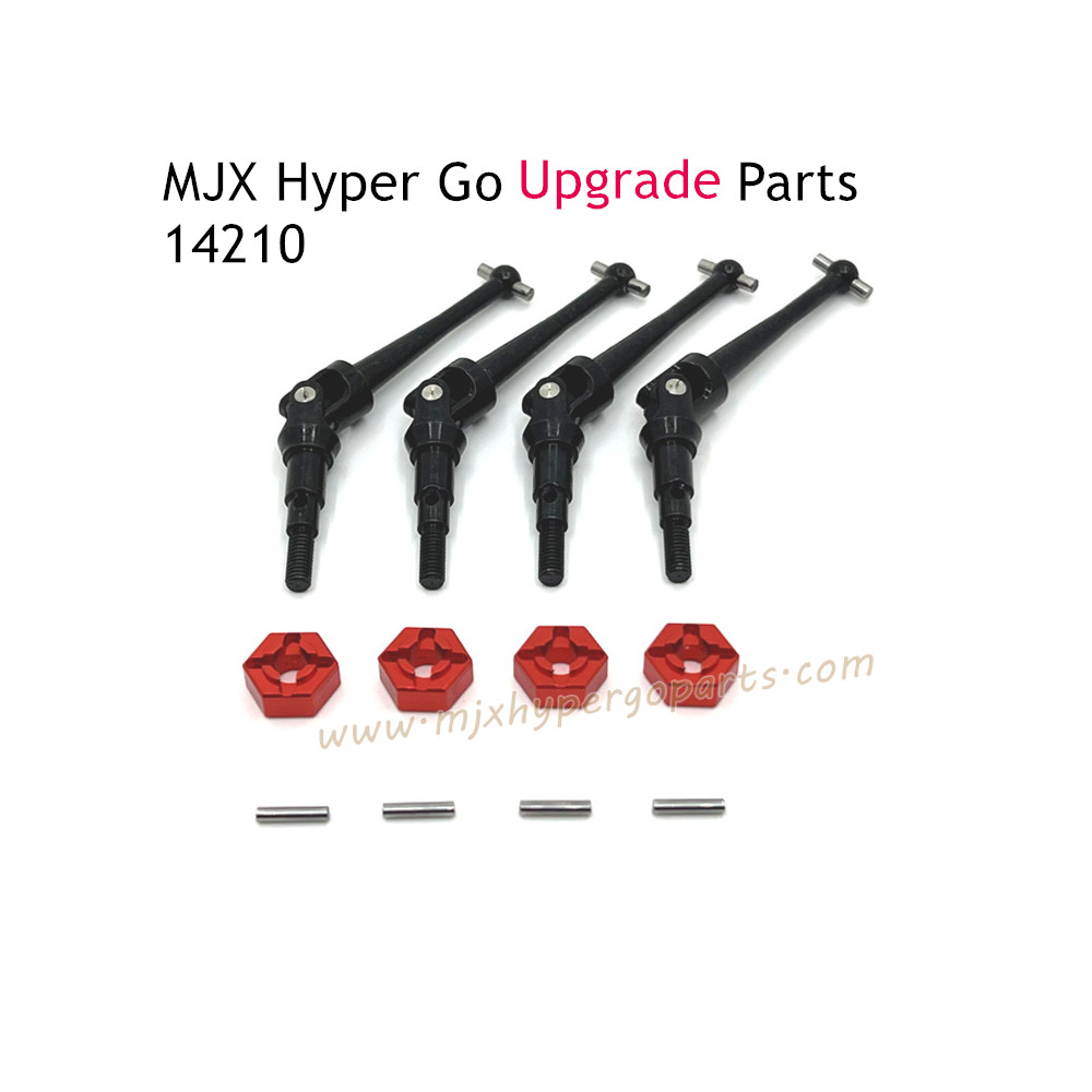 MJX Hyper Go 14210 Upgrade Parts Front Bone Dog Shaft Red MJX Hyper Go 14210 Upgrade Parts Front Bone Dog Shaft Red