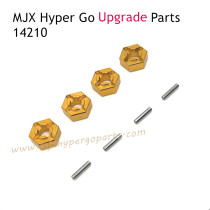 MJX Hyper Go 14210 Upgrade Parts 12MM Hex Gold
