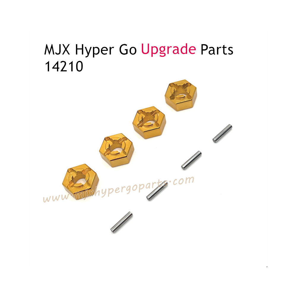 MJX Hyper Go 14210 Upgrade Parts 12MM Hex Gold MJX Hyper Go 14210 Upgrade Parts 12MM Hex Gold