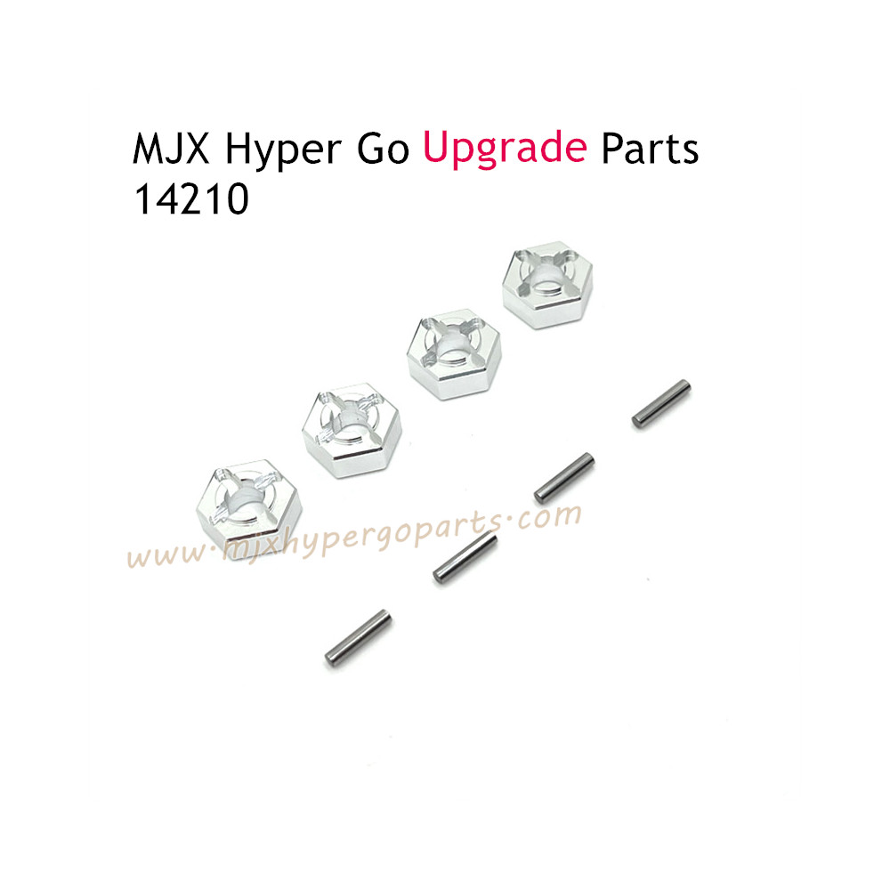 MJX Hyper Go 14210 Upgrade Parts 12MM Hex Silver MJX Hyper Go 14210 Upgrade Parts 12MM Hex Silver