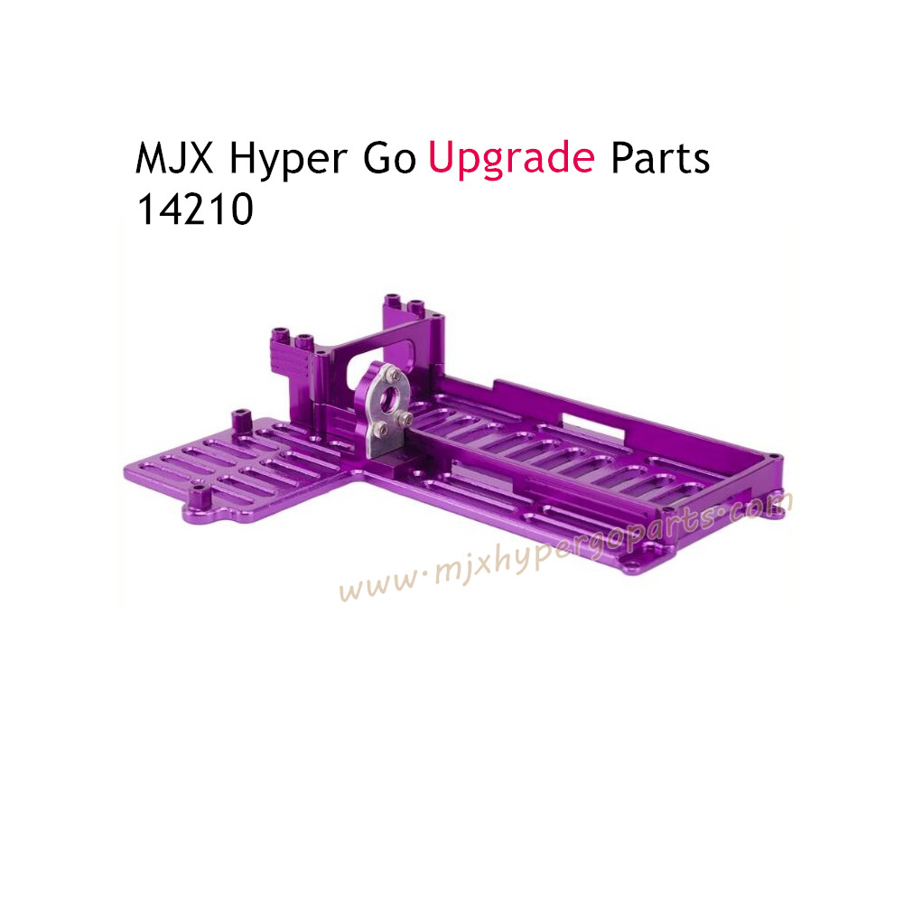 MJX Hyper Go 14209 Upgrade Parts Metal Bottom Plate of Battery Seat purple