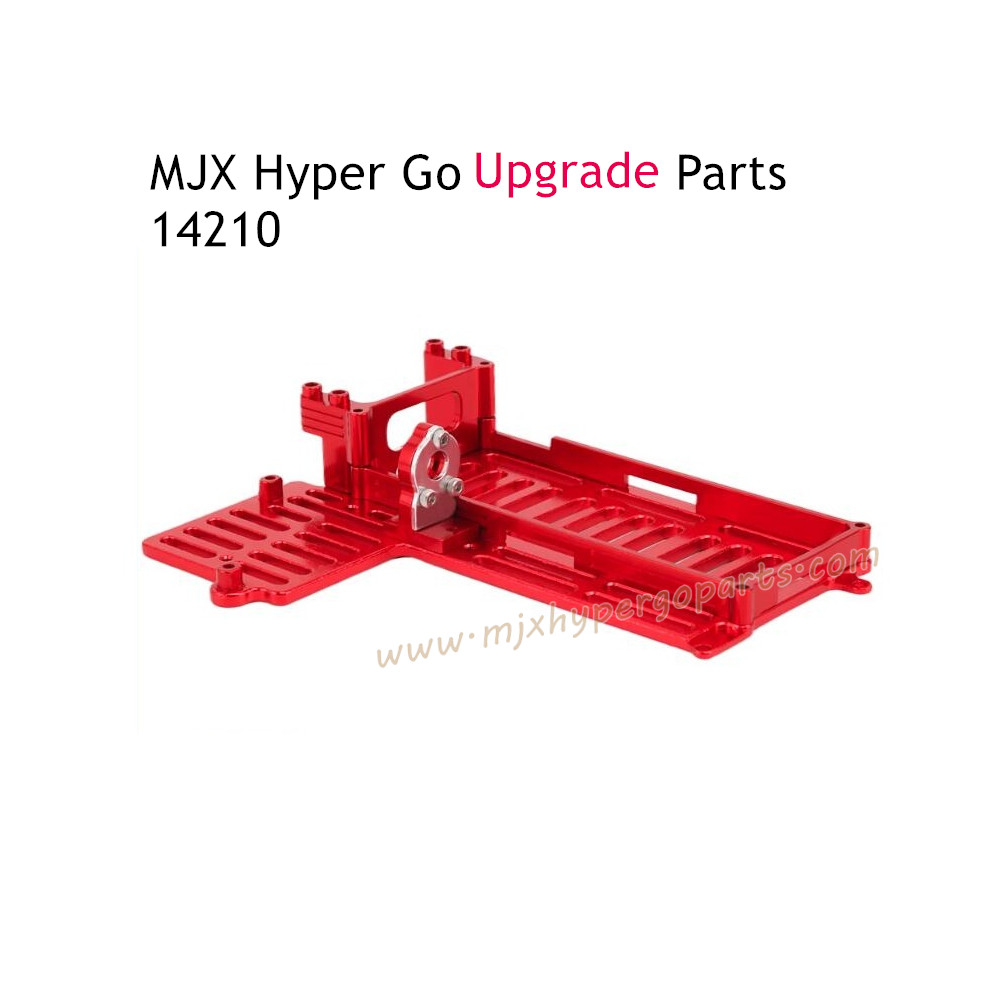 MJX Hyper Go 14209 Upgrade Parts Metal Bottom Plate of Battery Seat Red MJX Hyper Go 14209 Upgrade Parts Metal Bottom Plate of Battery Seat Red