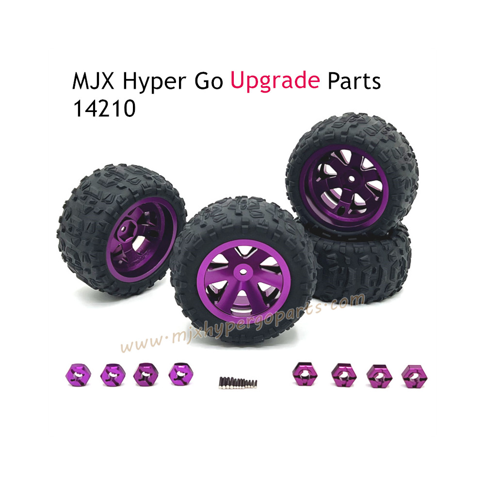 MJX Hyper Go 14210 Upgrade Parts Metal Wheel with Tire