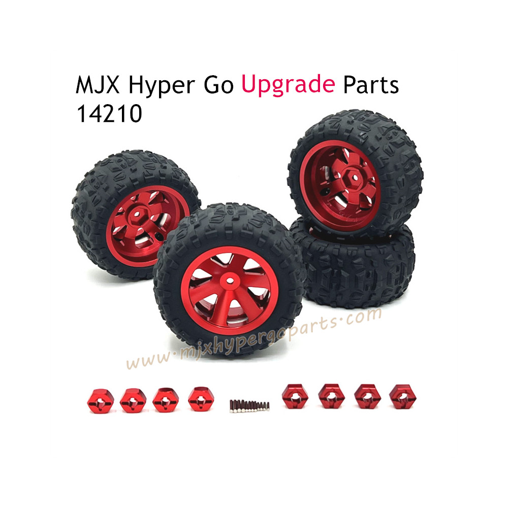 MJX Hyper Go 14210 Upgrade Parts Metal Wheel with Tire