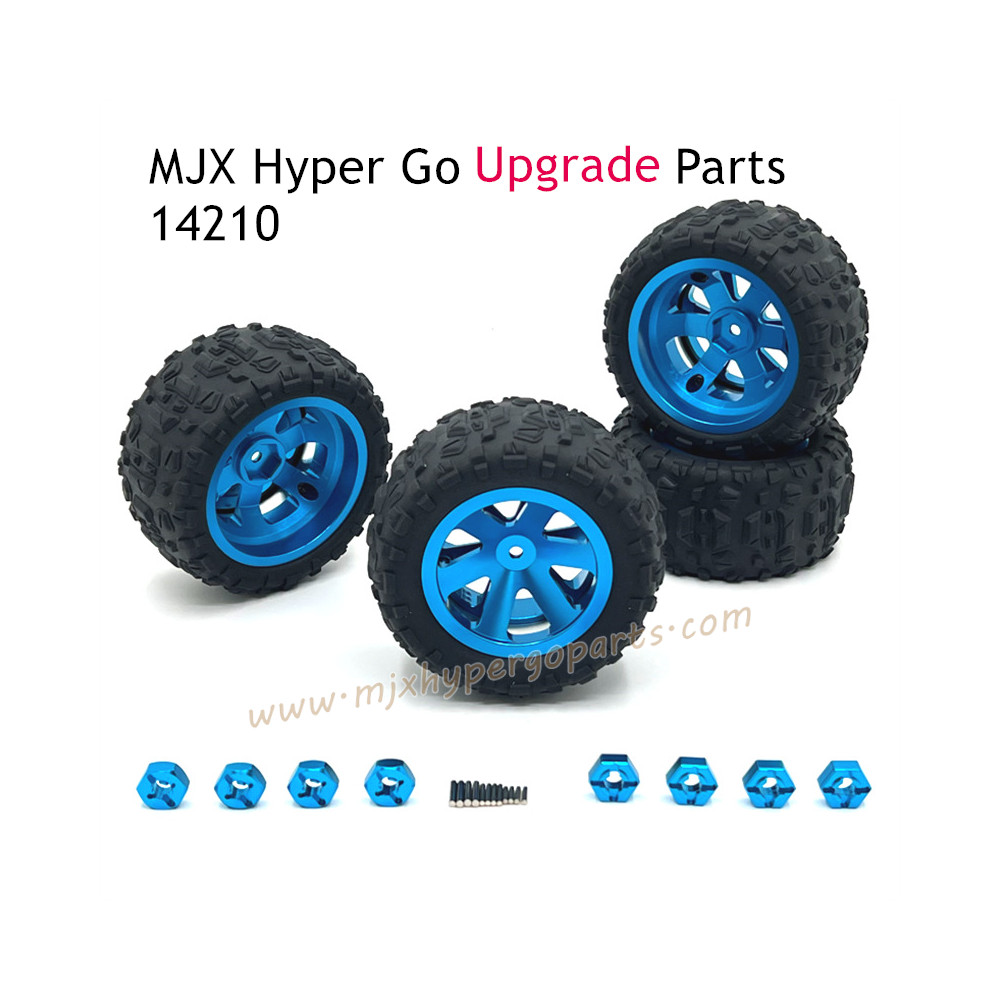 MJX Hyper Go 14210 Upgrade Parts Metal Wheel with Tire