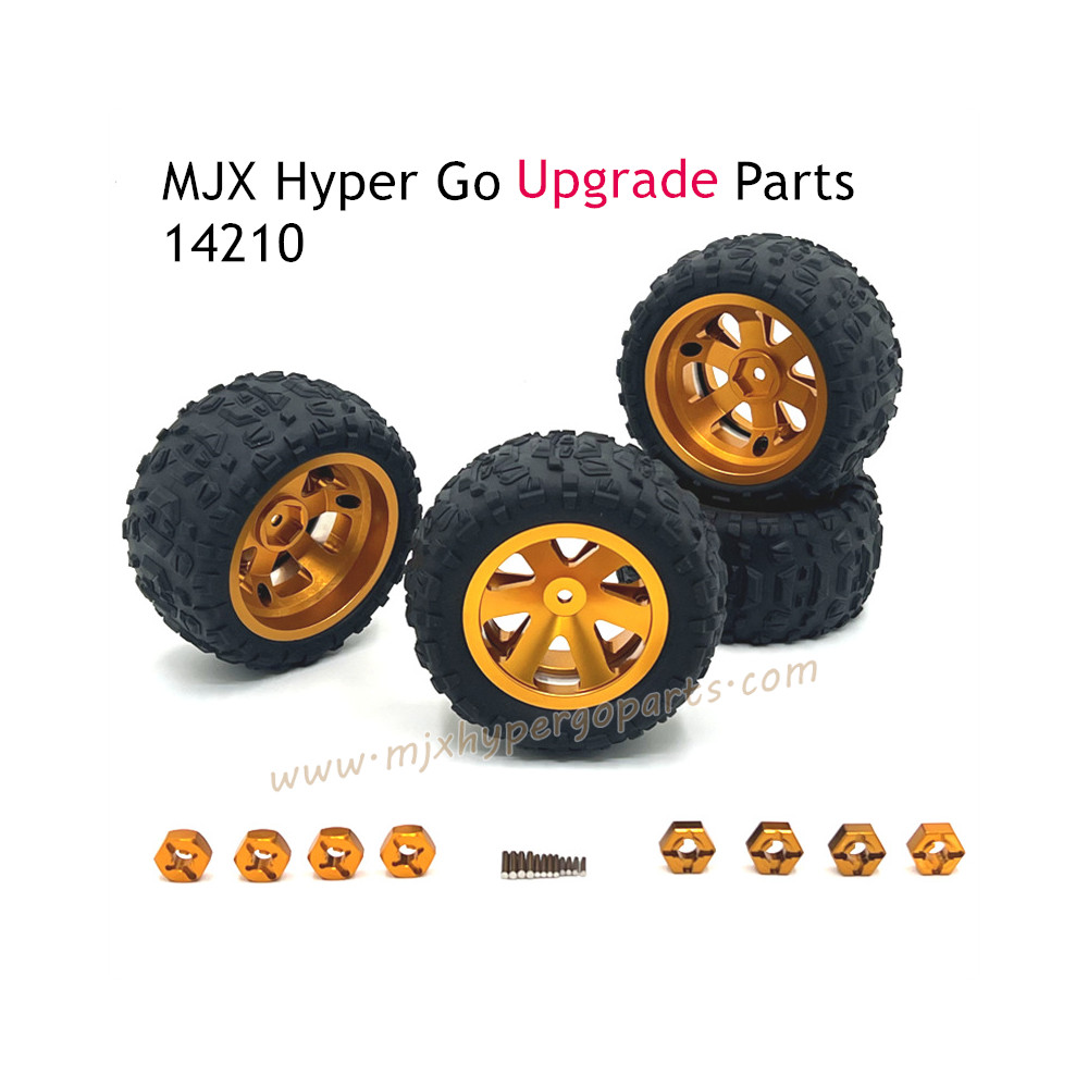 MJX Hyper Go 14210 Upgrade Parts Metal Wheel with Tire