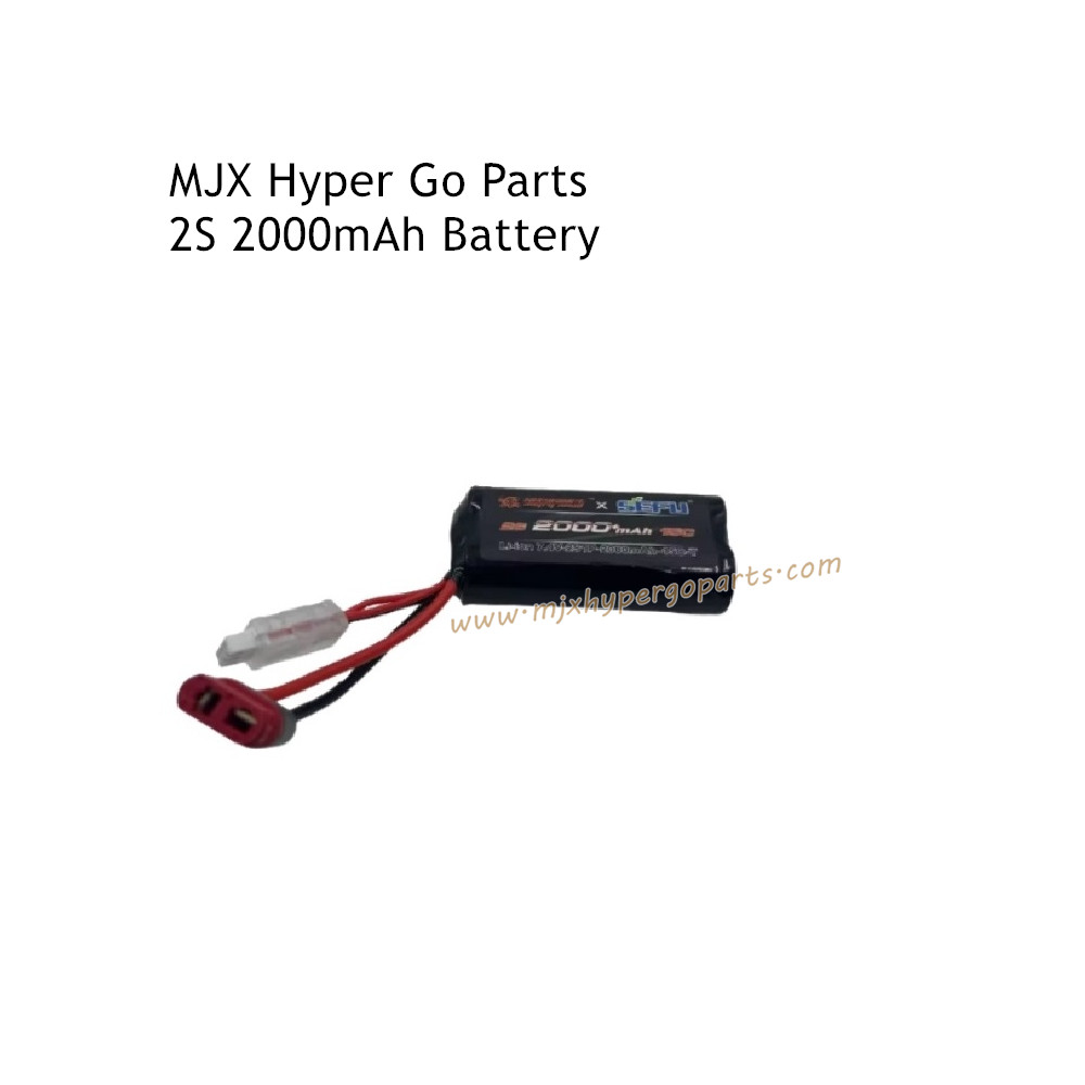 MJX Hyper Go 16207 Remote Control Car Upgrade Parts 2S 2000mAh Battery MJX Hyper Go 16207 Remote Control Car Upgrade Parts 2S 2000mAh Battery