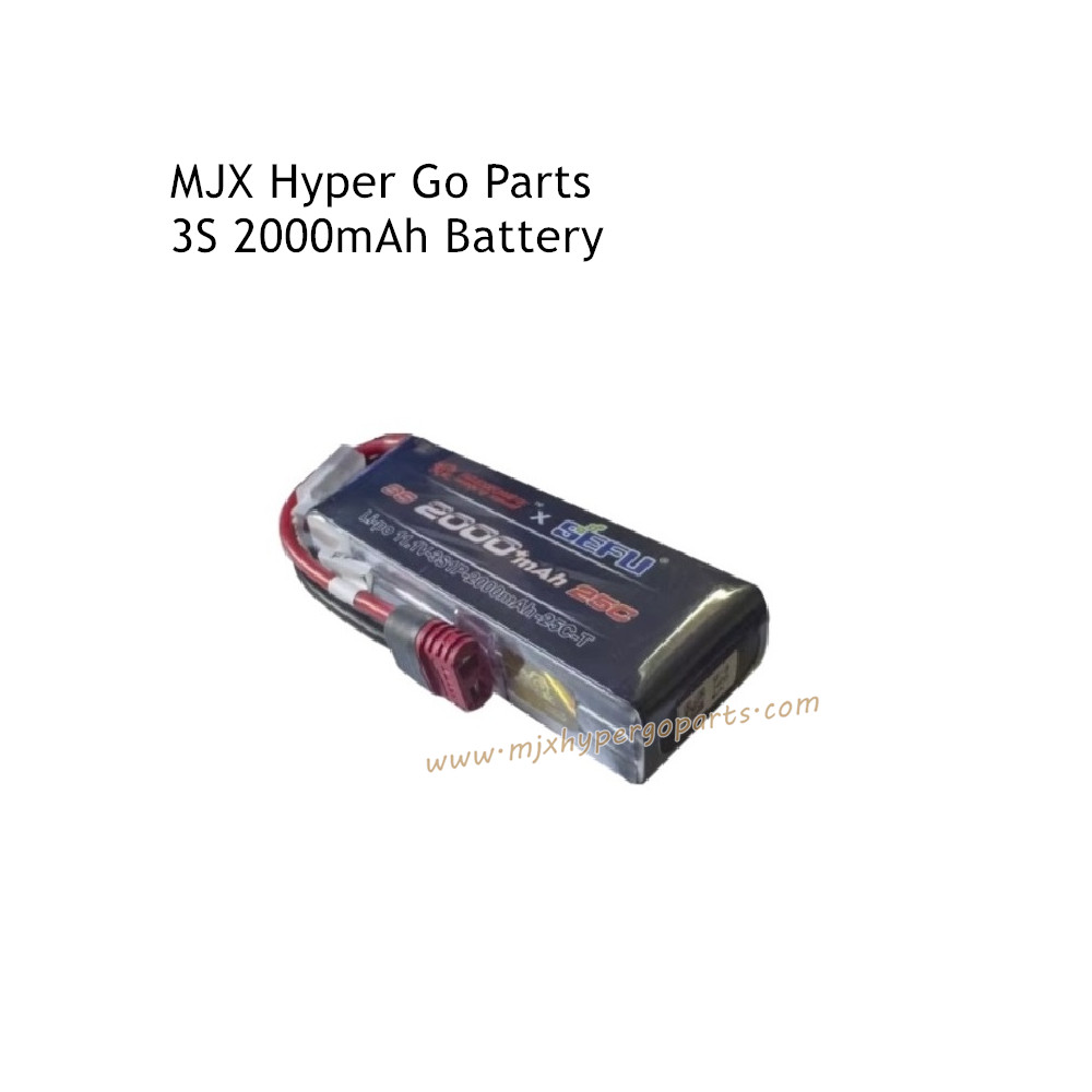 MJX Hyper Go 16207 Upgrade Parts 3S 2000mAh Battery MJX Hyper Go 16207 Upgrade Parts 3S 2000mAh Battery