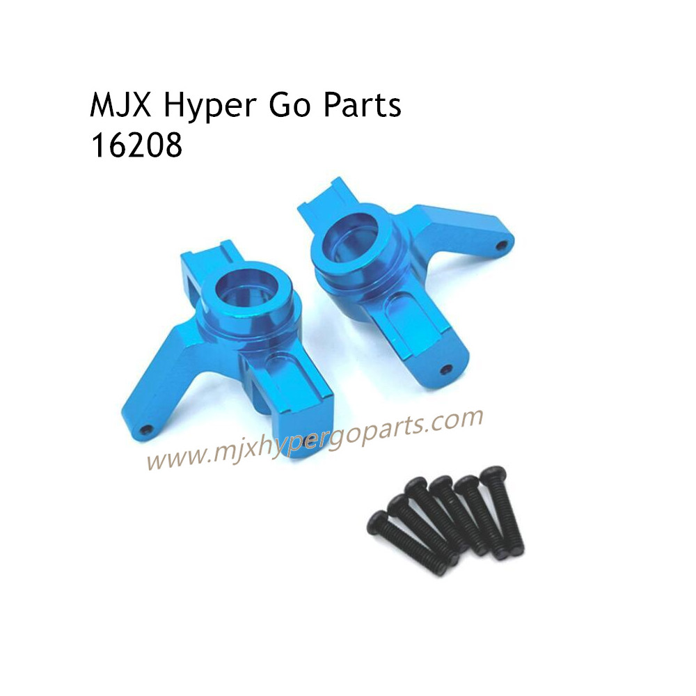 MJX Hyper Go 16208 RC Car Upgrade Parts Front Steering Cups Blue MJX Hyper Go 16208 RC Car Upgrade Parts Front Steering Cups Blue