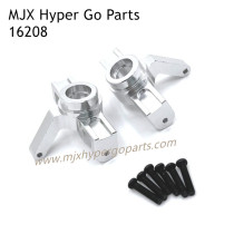 MJX Hyper Go 16208 RC Car Upgrade Parts Front Steering Cups Silver