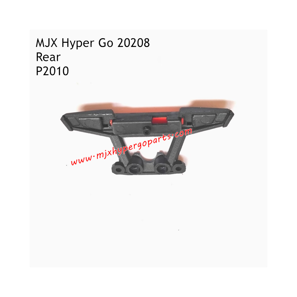MJX Hyper Go 20208 RC Car Parts Rear Bumper Assembly P2010 MJX Hyper Go 20208 RC Car Parts Rear Bumper Assembly P2010