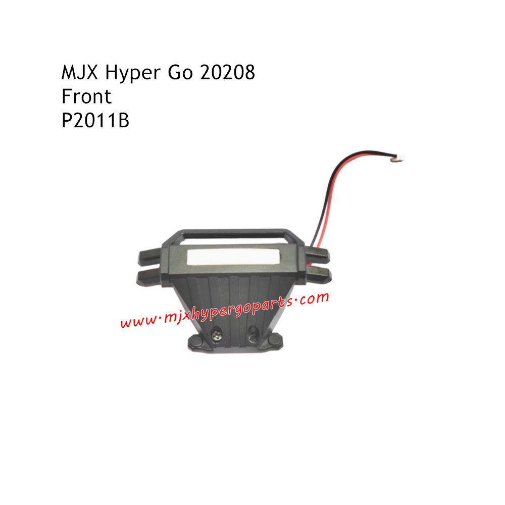 MJX Hyper Go 20208 RC Car Parts Front Bumper Assembly P2011B MJX Hyper Go 20208 RC Car Parts Front Bumper Assembly P2011B