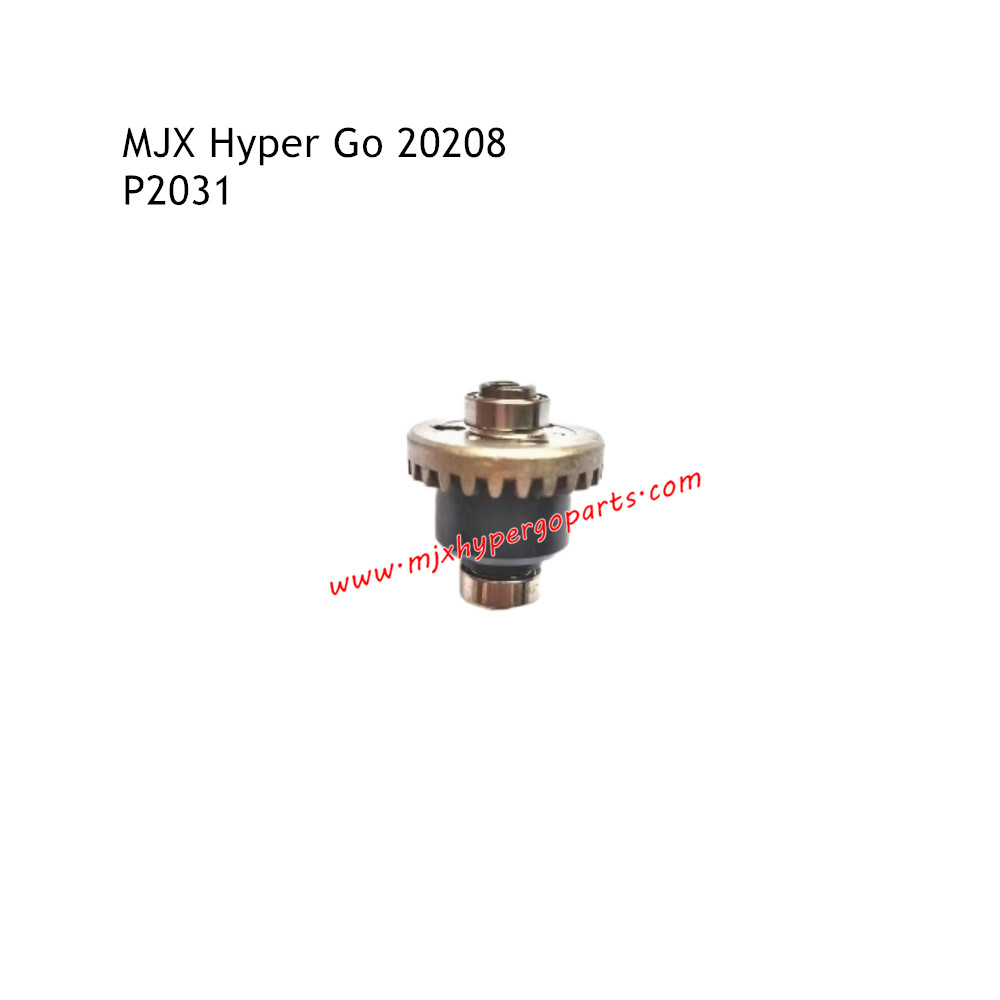 MJX Hyper Go 20208 RC Car Parts Differential Assembly P2031 MJX Hyper Go 20208 RC Car Parts Differential Assembly P2031